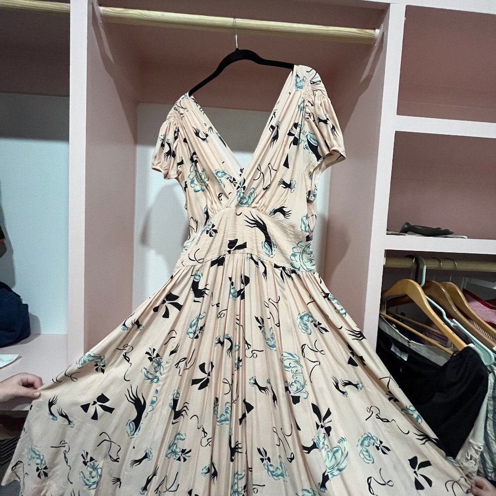 Trashy Diva Vintage Inspired Dress size 18 (fits like a 14/16) WITH POCKETS!